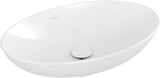 Villeroy & Boch Aufsatzwaschbecken Loop & Friends 4A480101 oval weiß alpin 620x420 mm