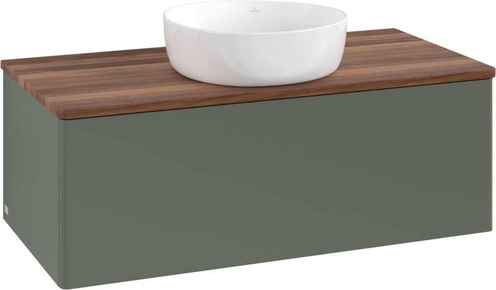 Villeroy & Boch Antao Waschtischunterschrank 1000 mm Anthracite Matt mit Push-to-open