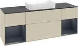 Villeroy & Boch Finion Waschbeckenunterschrank 1600 mm Glossy White Lacquer mit Beleuchtung