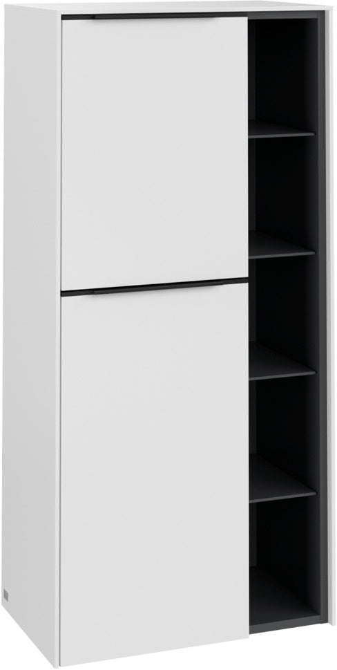 Villeroy & Boch Mittelschrank Subway 3.0 C59801 – 574 x 1200 x 346 mm, Pure White, mit SoftClosing