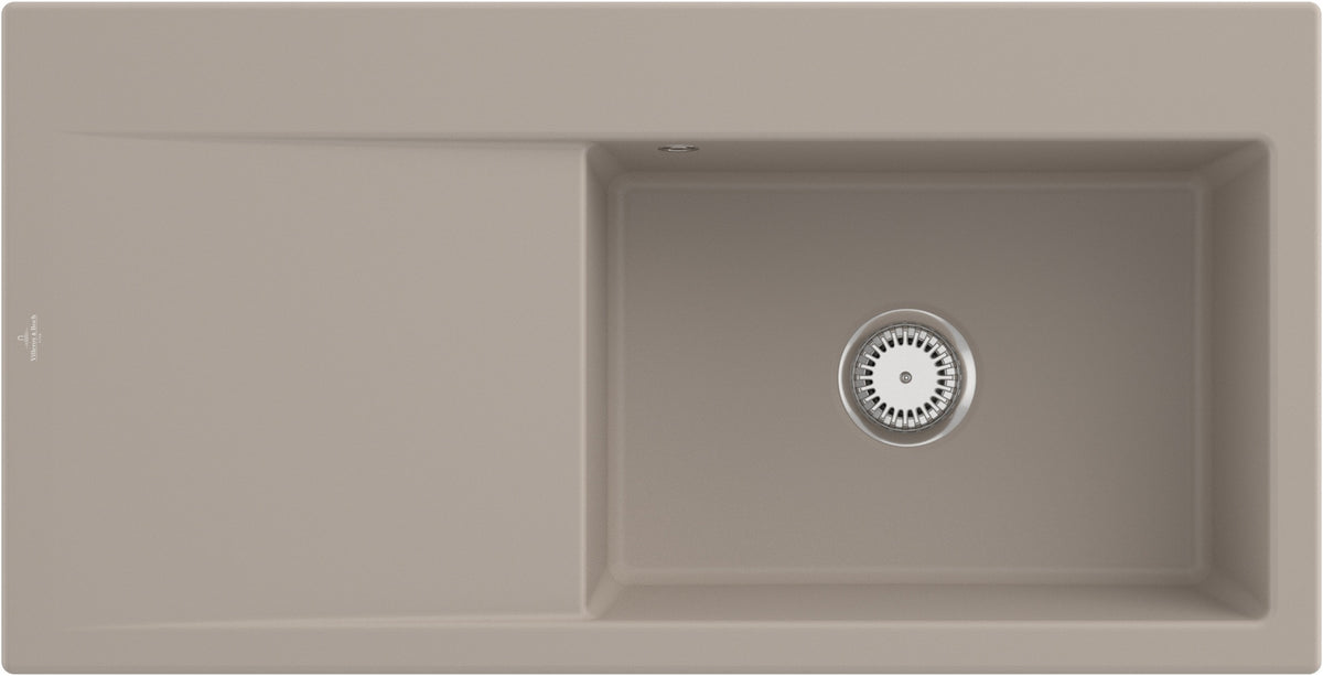 Villeroy & Boch Einbauspüle Subway Style 60 Weiß Alpin CeramicPlus 1000 mm