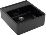 Villeroy & Boch Spülstein Einzelbecken 595x630 mm Keramik Ebony CeramicPlus