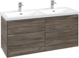 Villeroy & Boch Waschtischunterschrank Subway 3.0 C 568L0 1272 mm Brilliant White mit LED