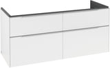 Villeroy & Boch Waschtischunterschrank Subway 3.0 C 602L0, 1272 mm, Brilliant White, mit LED-Beleuchtung