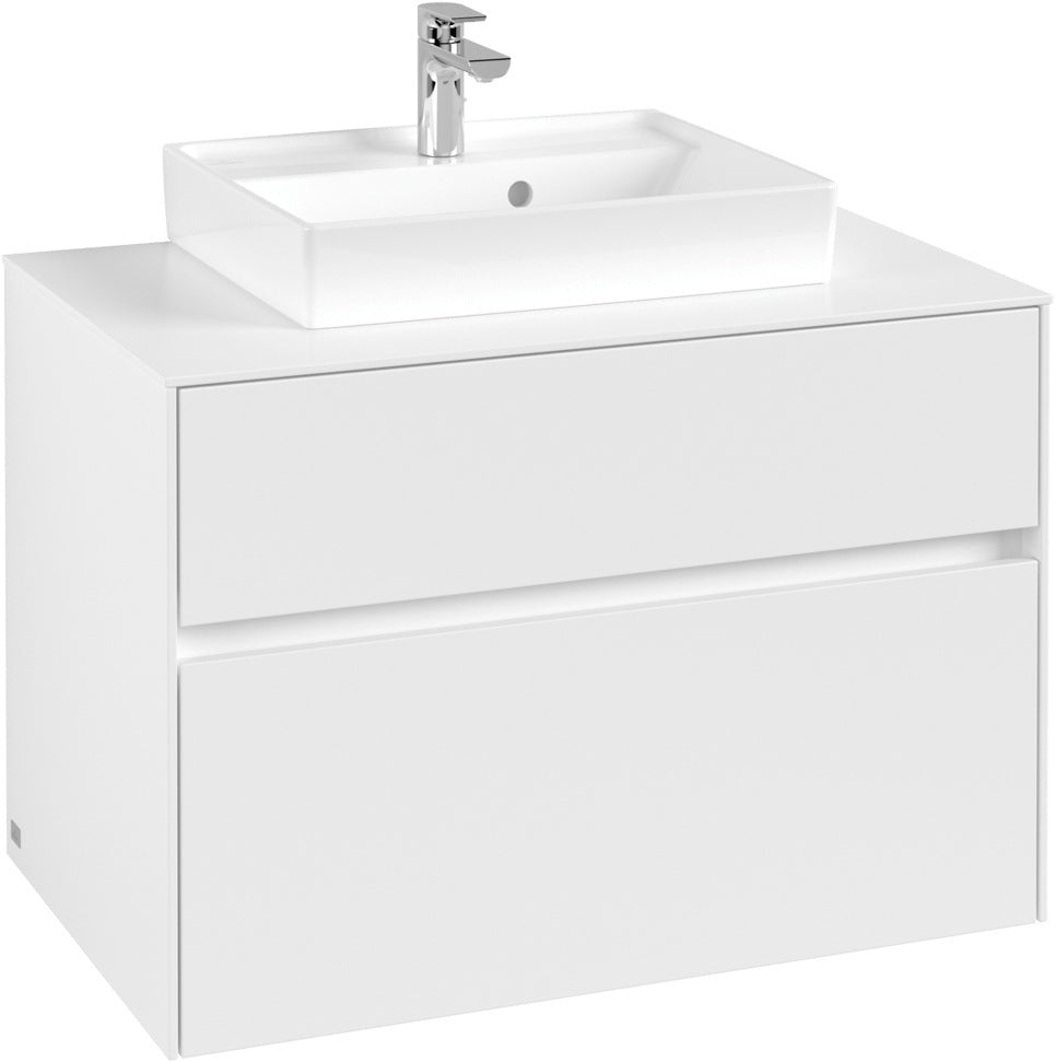 Villeroy & Boch Waschtischunterschrank Collaro C06900 800 mm White Matt mit SoftClosing