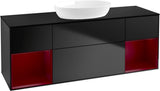 Villeroy & Boch Finion Waschtischunterschrank 1600 mm Glossy White Lacquer mit Beleuchtung
