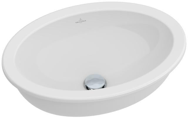 Villeroy & Boch Loop & Friends Unterbauwaschtisch 430 x 285 mm Weiß Alpin ohne Überlauf