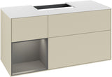 Villeroy & Boch Finion Waschtischunterschrank G161G 1200 mm Glossy White Lacquer mit LED-Beleuchtung