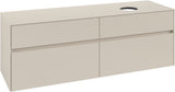 Villeroy & Boch Waschtischunterschrank Collaro C051 1600 mm Cashmere Grey mit 4 Auszügen