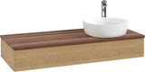 Villeroy & Boch Waschtischunterschrank Antao K12051 1200 mm Warm Walnut mit Auszug