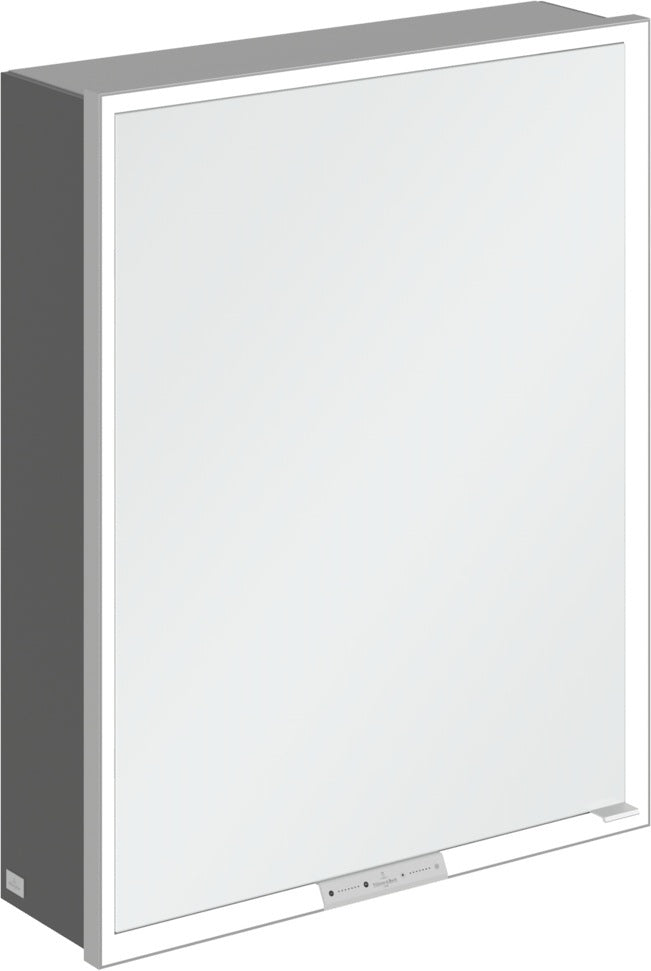 Villeroy & Boch My View+ Spiegelschrank A4816L 600 mm Arizona Oak mit LED-Beleuchtung und SoftClosing