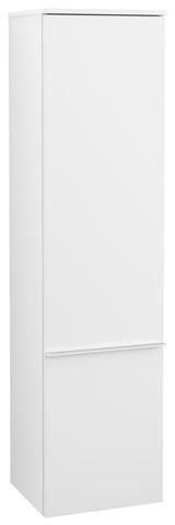 Villeroy & Boch Hochschrank Venticello 404 mm Eiche Chrom – Wandmontage, 1 Tür, Soft-Close