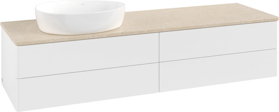Villeroy & Boch Antao Waschtischunterschrank K26013 1600 mm Weiß Matt mit 4 Auszügen