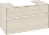 Villeroy & Boch Waschtischunterschrank Collaro C01900 1000 mm White Oak – Wandmontage, 2 Auszüge, SoftClosing