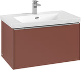 Villeroy & Boch Waschtischunterschrank Subway 3.0 C 573L0 Brilliant White mit Beleuchtung