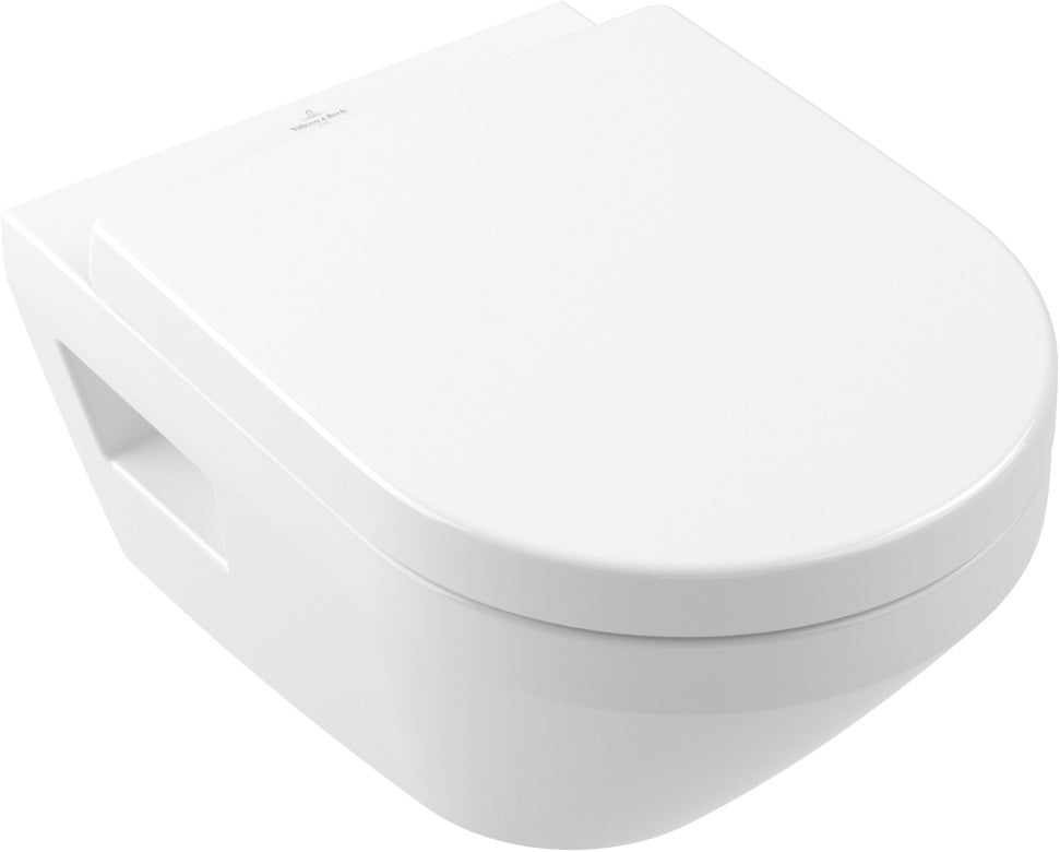 Villeroy & Boch Architectura Wand-WC Set spülrandlos mit TwistFlush & SoftClosing