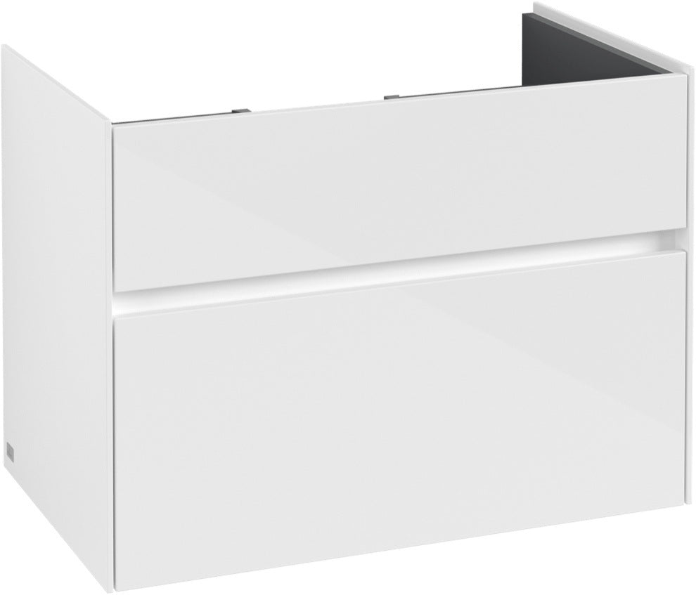 Villeroy & Boch Waschtischunterschrank Collaro C01000 Glossy White 754 mm