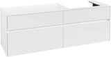 Villeroy & Boch Waschtischunterschrank Collaro C023 1600 mm Glossy White mit 4 Auszügen