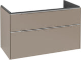 Villeroy & Boch Subway 3.0 Waschtischunterschrank C570L0 Brilliant White mit LED-Beleuchtung und SoftClosing