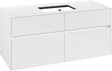 Villeroy & Boch Waschtischunterschrank Collaro C11200 Glossy White 1200 mm mit 4 Auszügen und SoftClosing