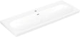 Villeroy & Boch Doppelwaschtisch Skyla 1200 mm TitanCeram Stone White CeramicPlus