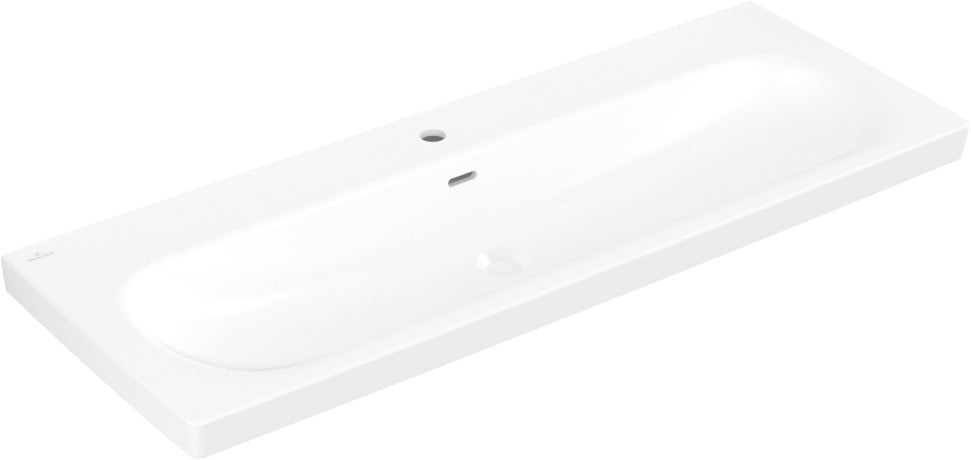Villeroy & Boch Doppelwaschtisch Skyla 1200 mm TitanCeram Stone White CeramicPlus