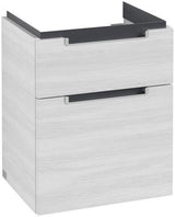Villeroy & Boch Subway 2.0 Waschtischunterschrank 440 mm Glossy White mit 2 Auszügen