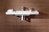 Villeroy & Boch Schrankwaschtisch Subway 2.0 1000 mm Weiß Alpin – Rechteck, Wandmontage, mit Überlauf