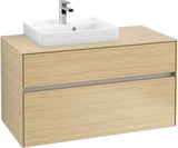 Villeroy & Boch Waschtischunterschrank Collaro C014 B0 1000 mm Nordic Oak mit Beleuchtung