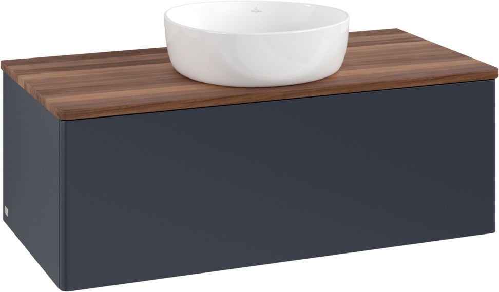 Villeroy & Boch Antao Waschtischunterschrank 1000 mm Anthracite Matt mit Push-to-open