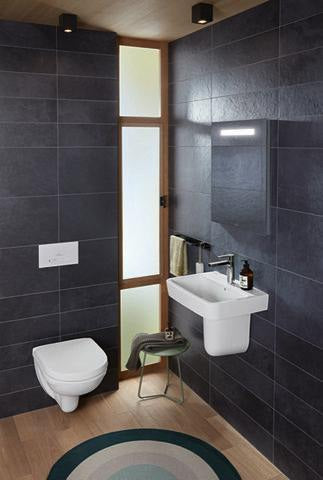 Villeroy & Boch O.novo Halbsäule Weiß Alpin 210x230x270 mm – Sanitärkeramik