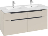 Villeroy & Boch Subway 2.0 Waschtischunterschrank A91710 Glossy White 1287 mm