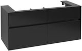 Villeroy & Boch Collaro Waschtischunterschrank 1200 mm Soft Grey mit 4 Auszügen