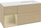 Villeroy & Boch Waschtischunterschrank Finion F271G 1200 mm Glossy White Lacquer mit Beleuchtung