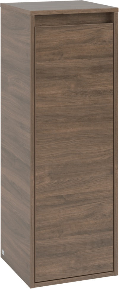 Villeroy & Boch Seitenschrank Skyla C80200 – 350 mm, Soft Green, SoftClosing, Glasböden