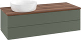 Villeroy & Boch Antao Waschtischunterschrank 1200 mm Anthrazit Matt mit 2 Auszügen