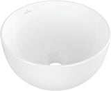 Villeroy & Boch Artis Aufsatzwaschbecken 325 mm rund Weiß Alpin CeramicPlus