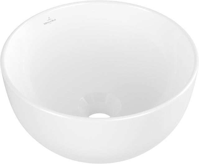 Villeroy & Boch Artis Aufsatzwaschbecken 325 mm rund Weiß Alpin CeramicPlus