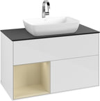 weiß / Mitteldichte Faserplatte (MDF) / Glossy White