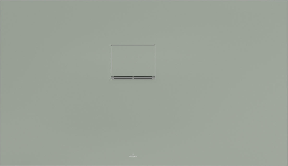 Villeroy & Boch Squaro Infinity Duschwanne 1300x750mm Morning Green – Rechteck, Rutschhemmung C