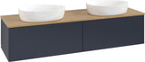 Villeroy & Boch Waschtischunterschrank Antao 1600 mm Anthrazit Matt – 2 Auszüge, SoftClosing