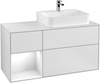 weiß / Mitteldichte Faserplatte (MDF) / G141G F 1200x603x501mm White Matt
