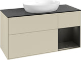 Villeroy & Boch Finion Waschtischunterschrank FA72GFGF 1200 mm Glossy White Lacquer mit LED-Beleuchtung