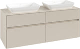 Villeroy & Boch Waschbeckenunterschrank Collaro C119 1400 mm Cashmere Grey mit SoftClosing