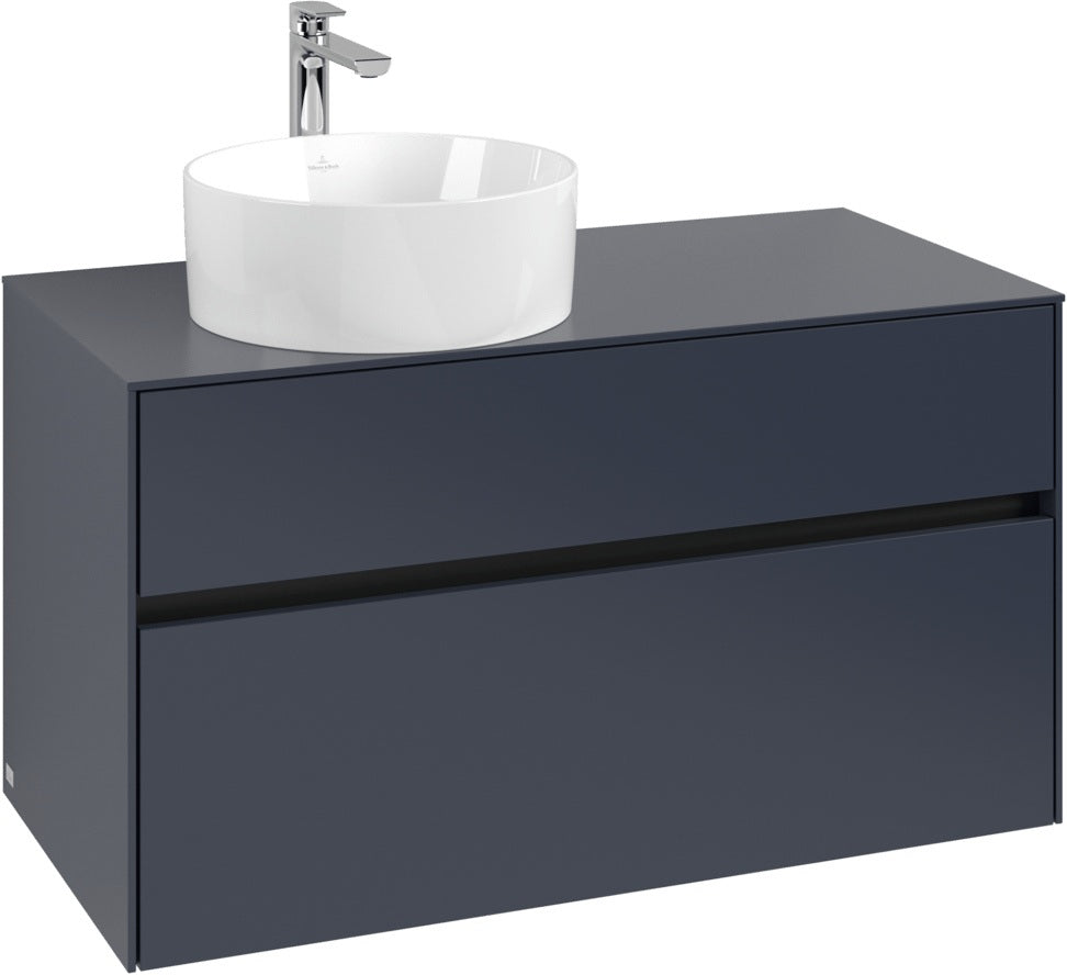 Villeroy & Boch Collaro Waschbeckenunterschrank 1000 mm White Oak mit SoftClosing