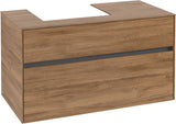 Villeroy & Boch Waschbeckenunterschrank Collaro C014 Kansas Oak 1000 mm mit SoftClosing