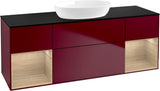 Villeroy & Boch Finion Waschtischunterschrank 1600 mm Glossy White Lacquer mit Beleuchtung