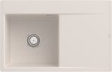 Villeroy & Boch Subway Style 45 Flat Einbauspüle 780x510 mm Stone White CeramicPlus