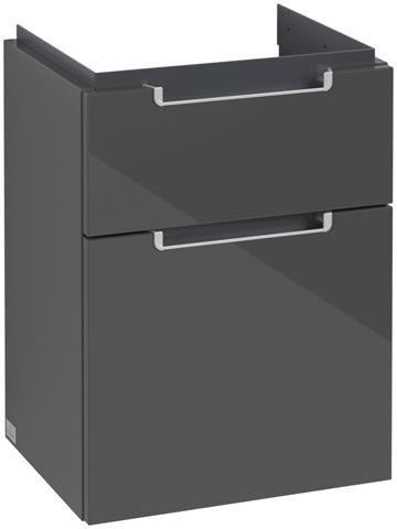 Villeroy & Boch Subway 2.0 Waschtischunterschrank 440 mm Glossy White mit 2 Auszügen