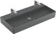 Villeroy & Boch Memento 2.0 Wandwaschbecken 1000 mm Graphite CeramicPlus – matt, rechteckig, TitanCeram